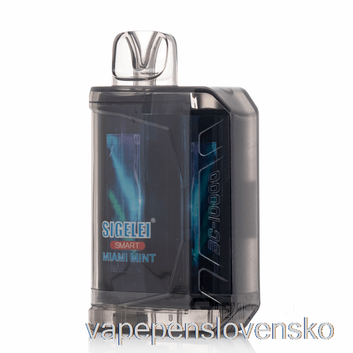 Sigelei Smart Ac10000 0% Nulový Nikotín Jednorazové Pero Miami Mint Vape